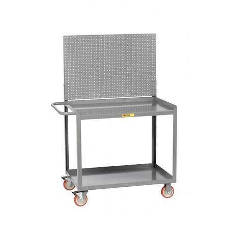 Little Giant Mobile Workstation, 2 Shelf, 1200 lbs. Capacity MW24365TL